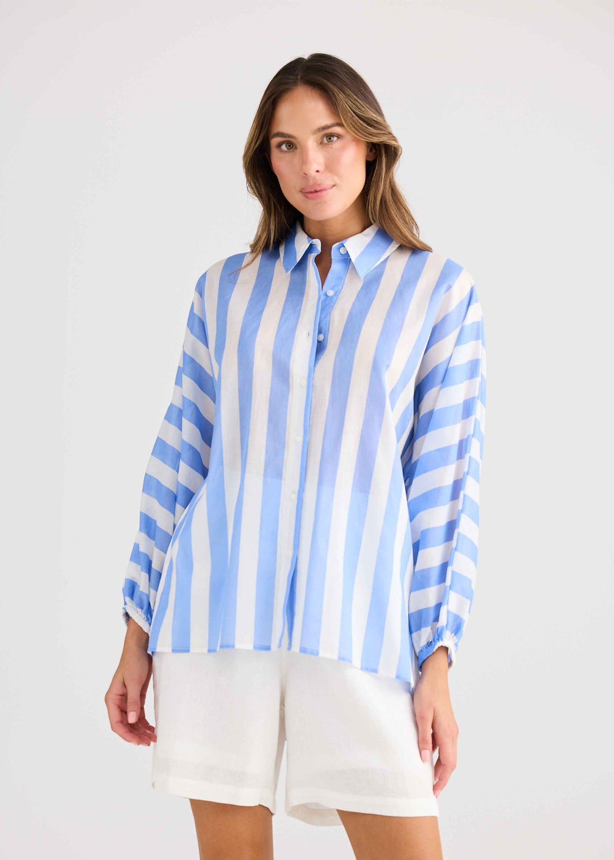 Preloved Cliffside Shirt - Nautstripe